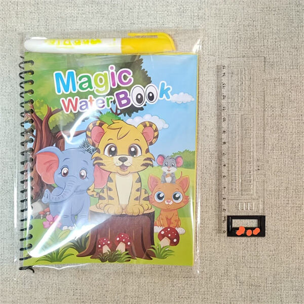 Dive into a world of vibrant hues with the mesmerizing magic water coloring book