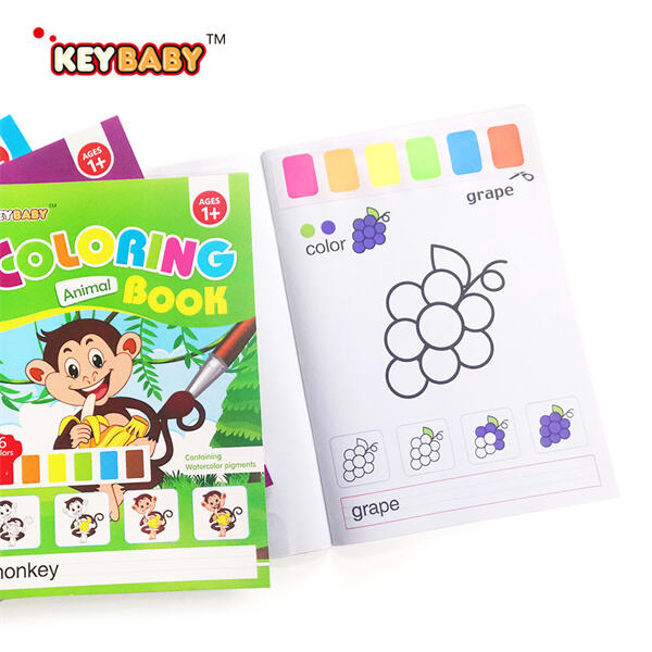 Unleash artistic talents with vibrant colouring books for kids