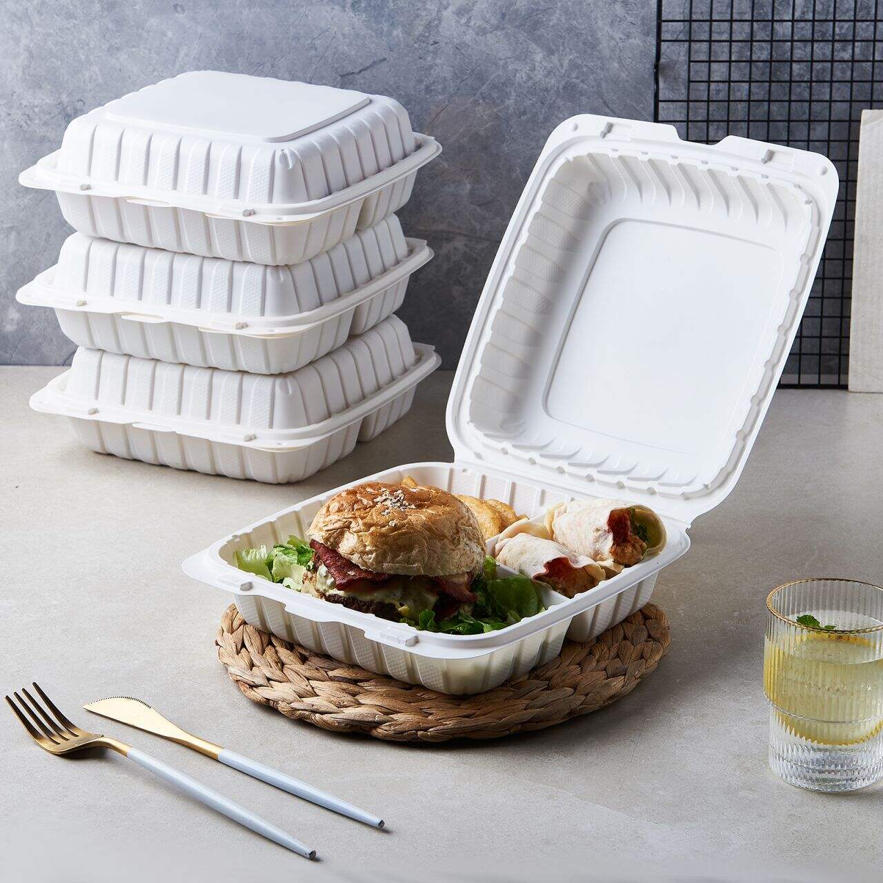 How your choice of to-go container can make a difference for the plane