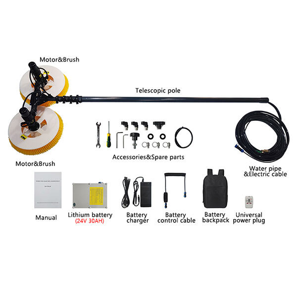 Get More Out of Your Solar Panels with Rotary Brush Cleaning