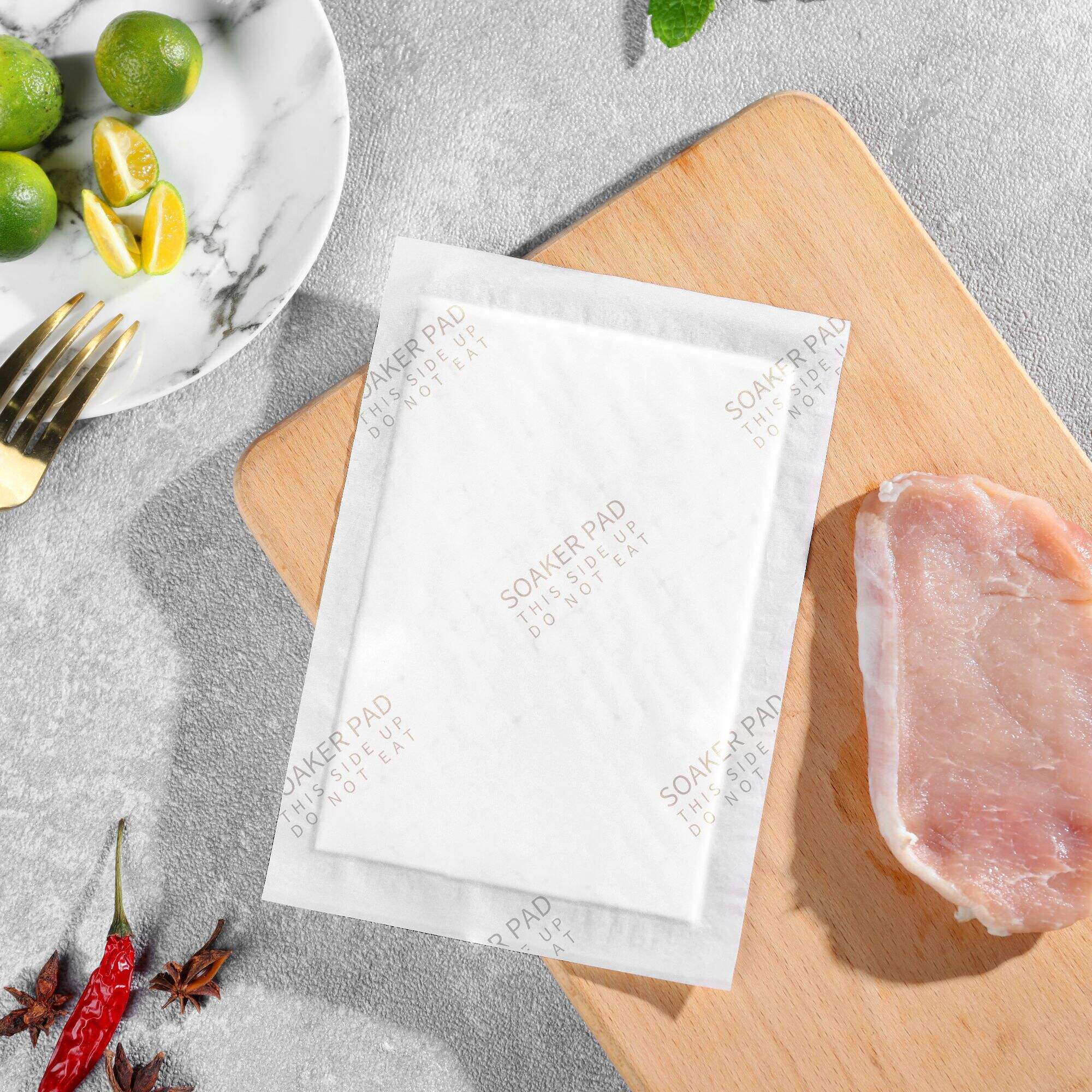 Disposable fresh food absorbent pad: an innovative product that changes the way fresh food is handled