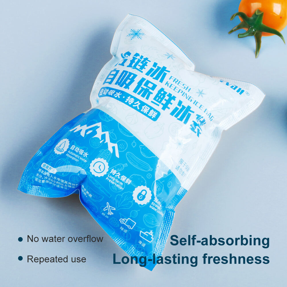 on Sale Disposable meat Soaker Pad Ice Puck 140*70mm 60ml absorbent pad 60ml meat vegetables poackaging details