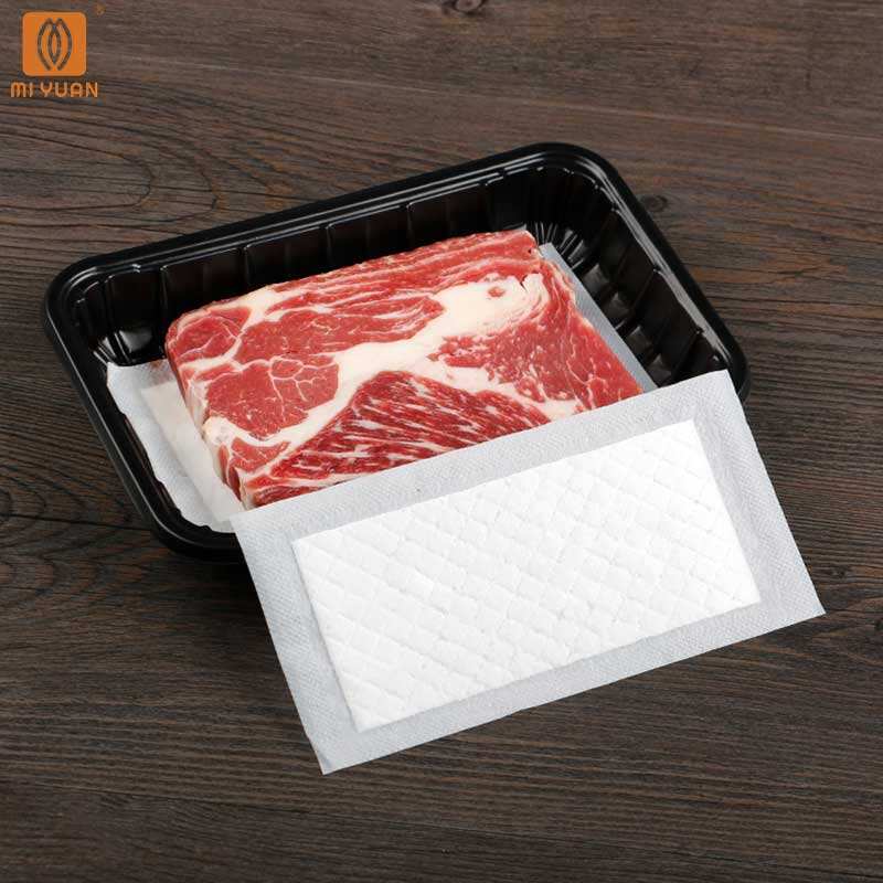 Disposable Wholesale Meat High Quality Fresh Absorbent Meat Pad Food Grade for Meat supplier