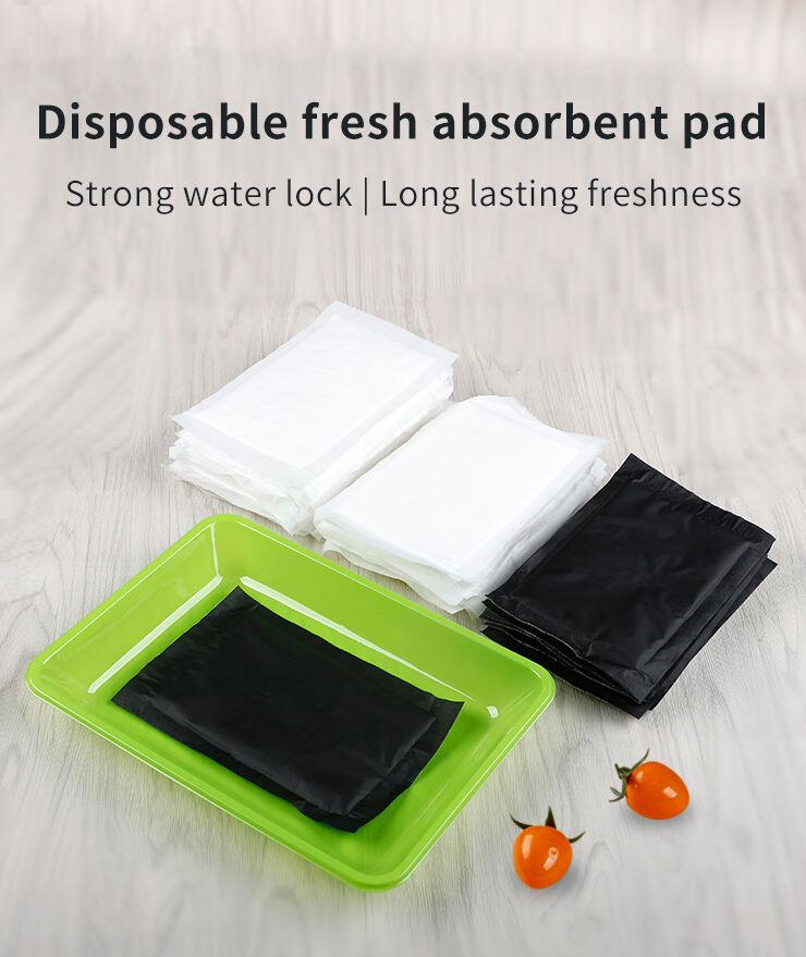 Disposable Wholesale Meat High Quality Fresh Absorbent Meat Pad Food Grade for Meat details