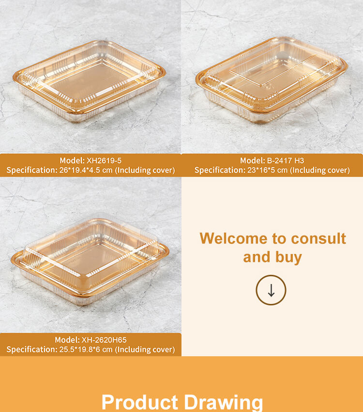 Cheap price Boutique high-grade disposable beef roll packaging box gold with lid pork rolls lamb roll packing box thickened 500g manufacture