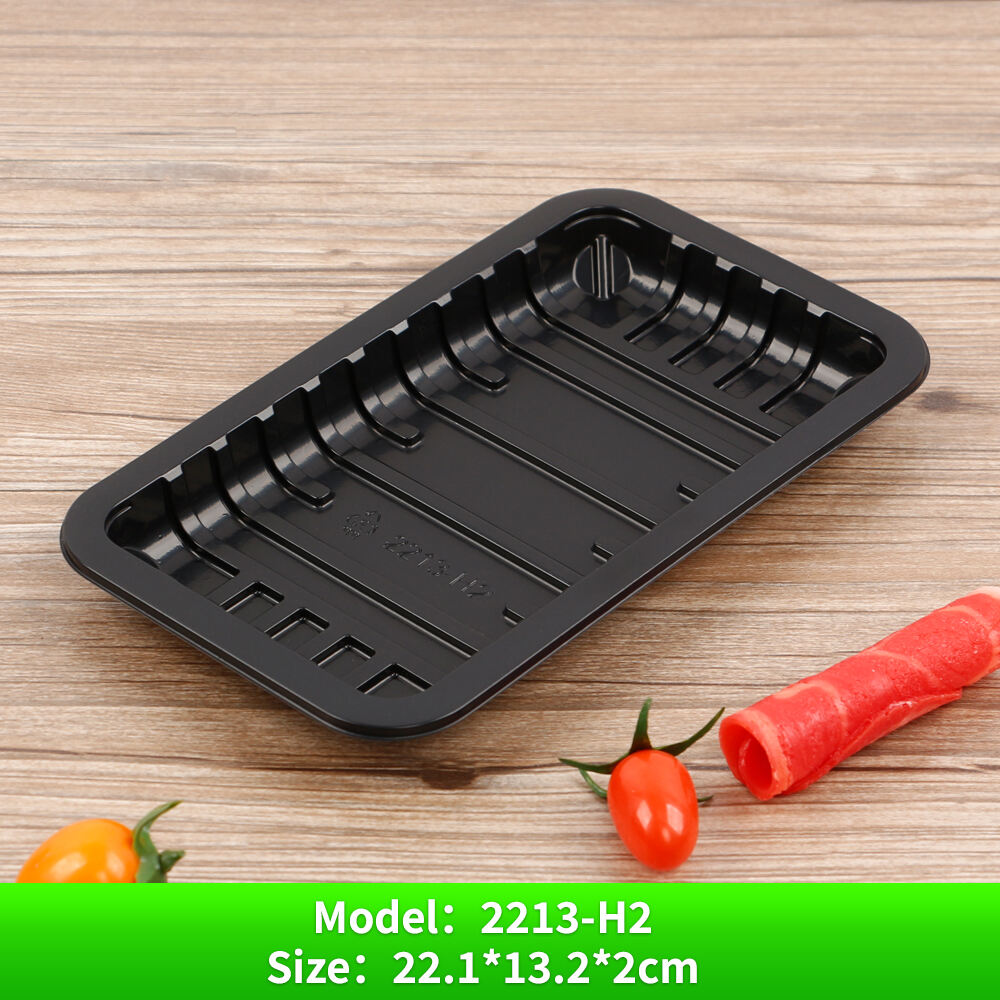 PP/PET Disposable High Quality MAP Chicken Takeaway Packaging Box Sealed Plastic Tray for Meat Packaging manufacture