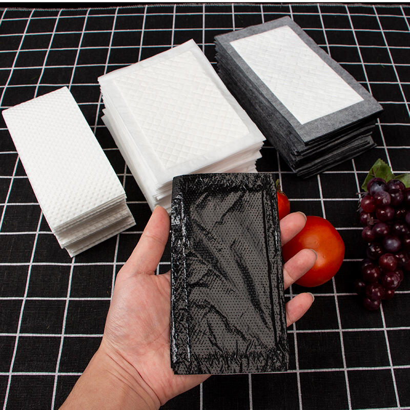 Super paper disposable white absorber high quality pe film pad for meat packaging