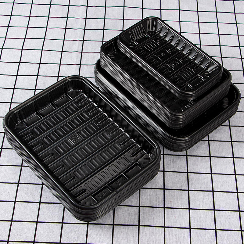 Disposable Plastic PP Packing Butcher Series Food Tray For Meat Grinder