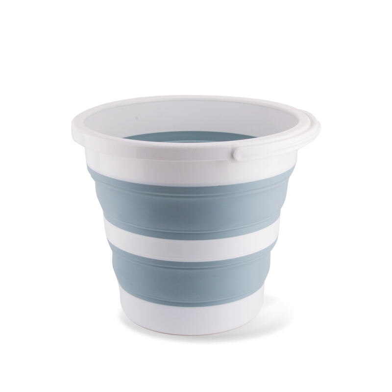 Hot Selling Plastic Collapsible Round Bucket Household Plastic Water Bucket Outdoor Water Container For Camping Without Lid details