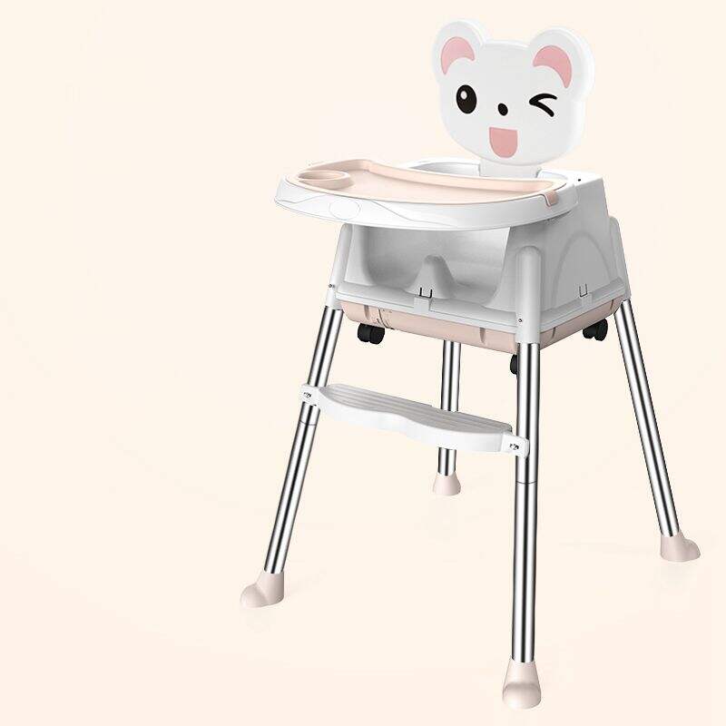 Wholesale Plastic Baby Dinning High Chair Portable Child Highchair Baby Feeding 3 In 1 High Chair manufacture