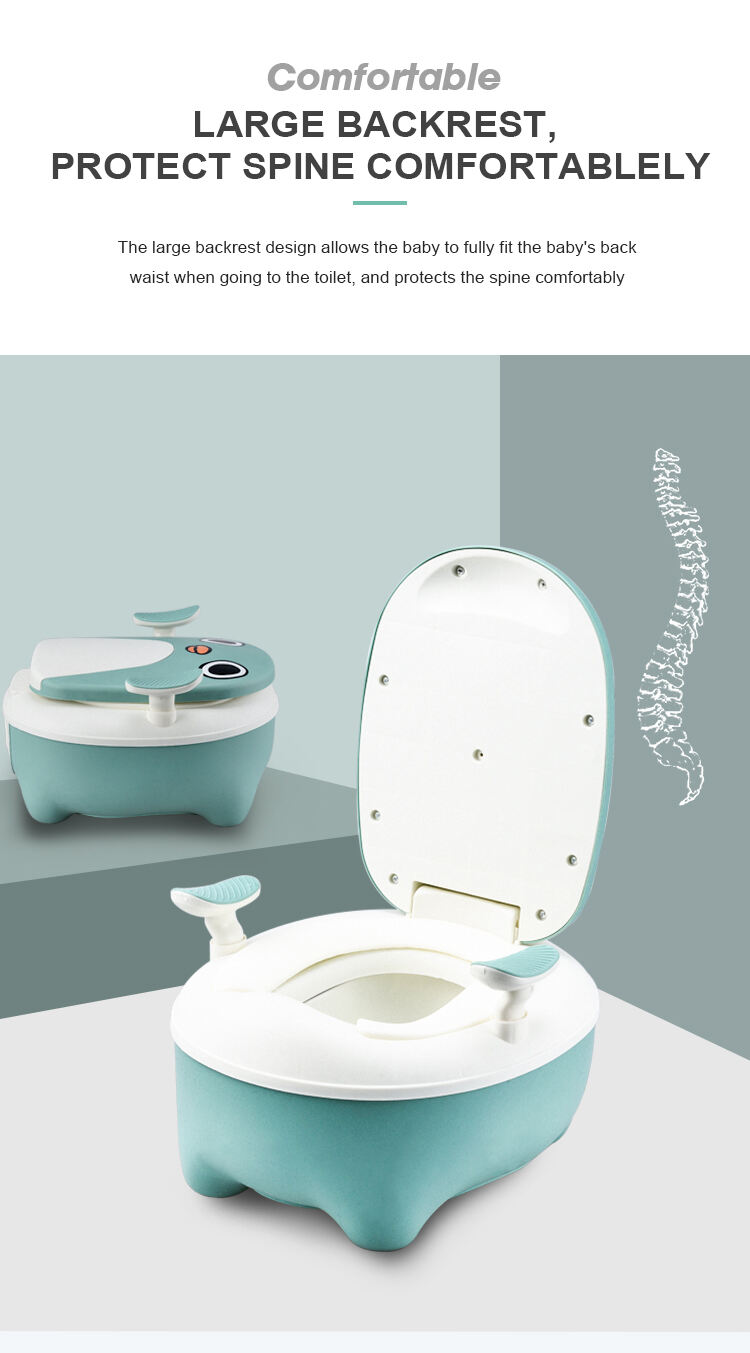 Special Training Plastic Potty Toilet Seat For Boys And Girls Effective Baby Bedpan Potty Training Stool factory