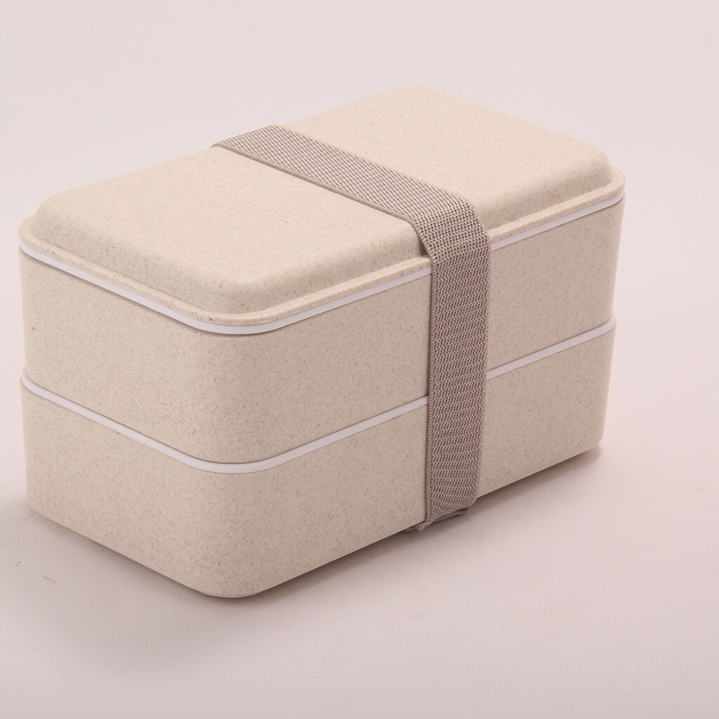 Eco-friendly Leak-Proof Plastic Lunch Box Travel Food Container Office School Plastic Bento Box for Stidents details