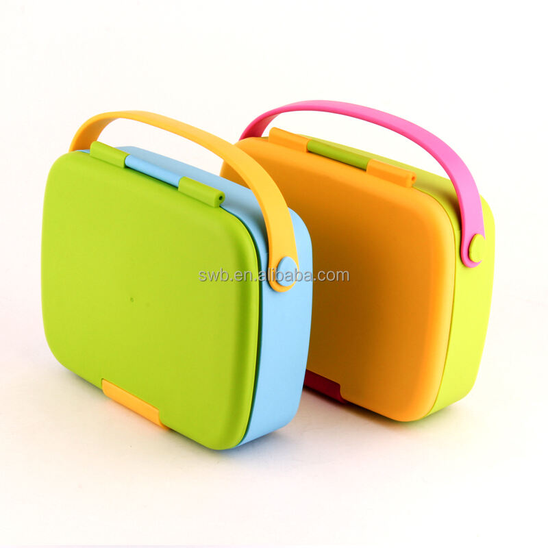 BPA Free Food Grade Plastic Bento Lunch Box Travel Food Container Plastic Lunch Boxes For School Kids manufacture