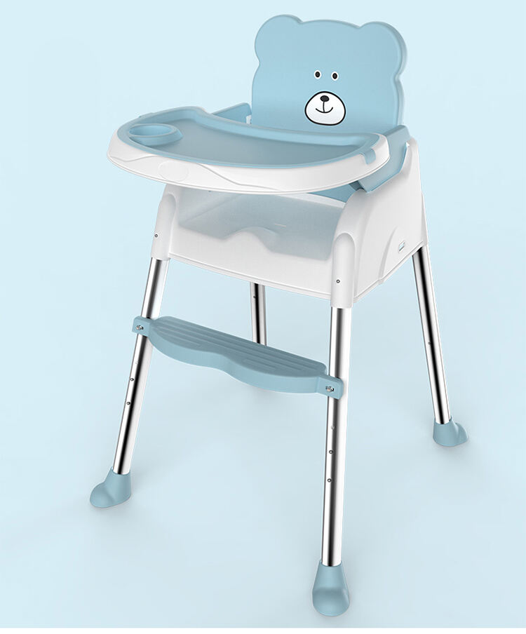 New Type Top Sale Highchair 3 In 1 Plastic Baby Dinning Chair Toddler High chair With Tray And Seat Belt supplier