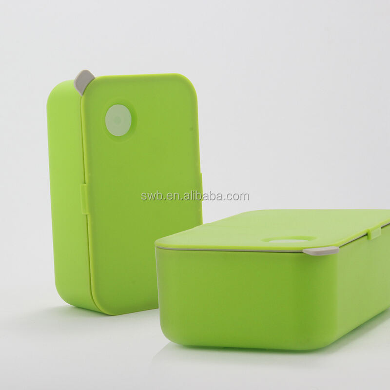 Eco-friendly Leak-Proof Plastic Lunch Box Travel Food Container Office School Plastic Bento Box for Stidents supplier