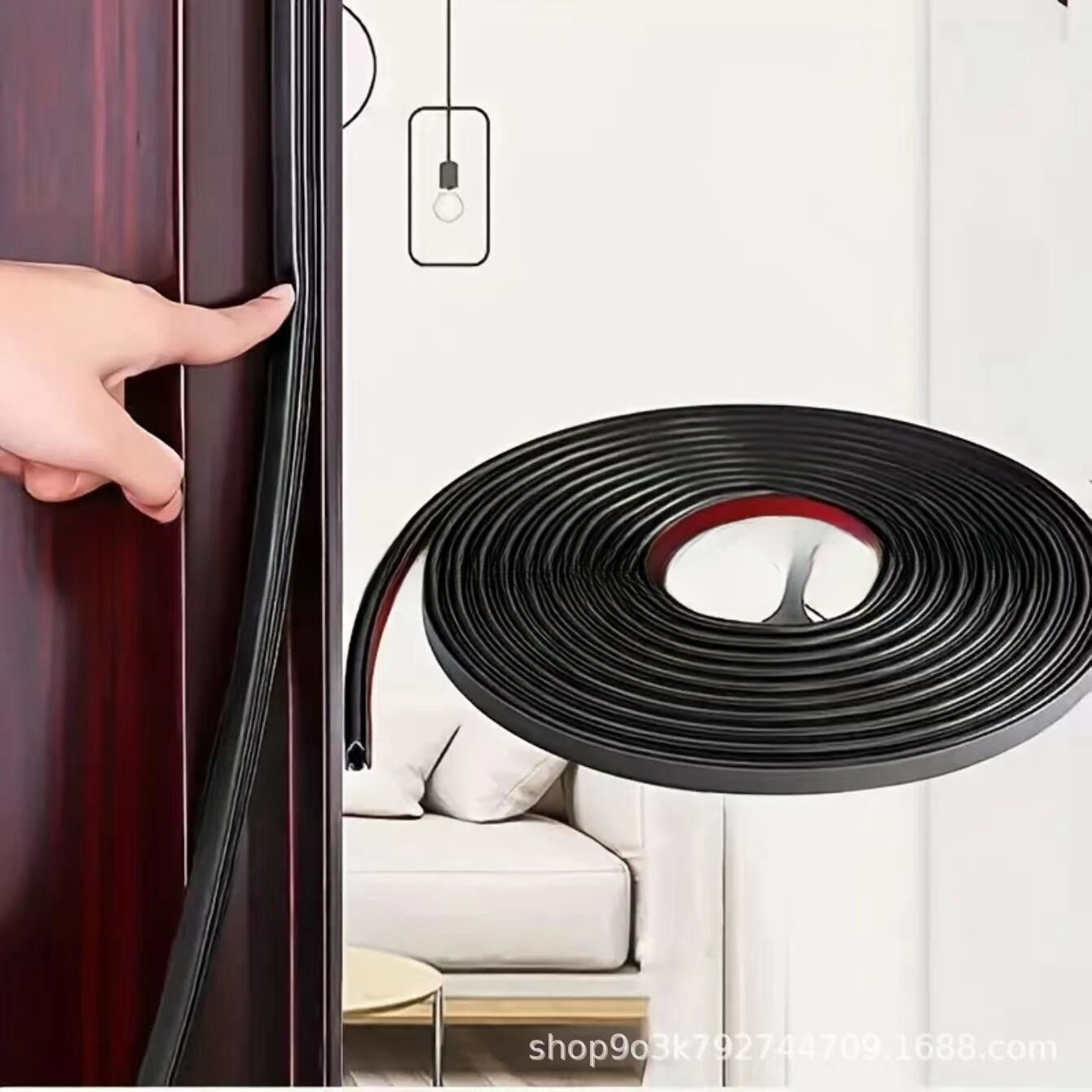 Heat and cold resistant and long life rubber Silicone weather stripping door and window seal / Door frame anti-collision seal factory