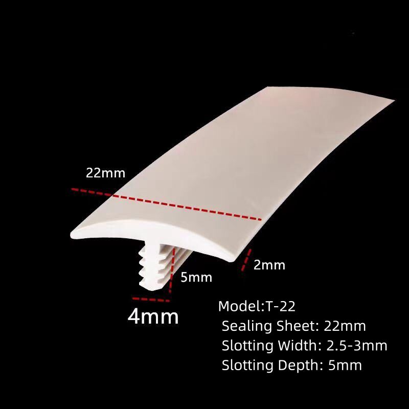 Epdm Pvc Silicone Rubber Extrusion Seal Strip Solar Photovoltaic Panel T-shaped Rubber Gasket Seal supplier