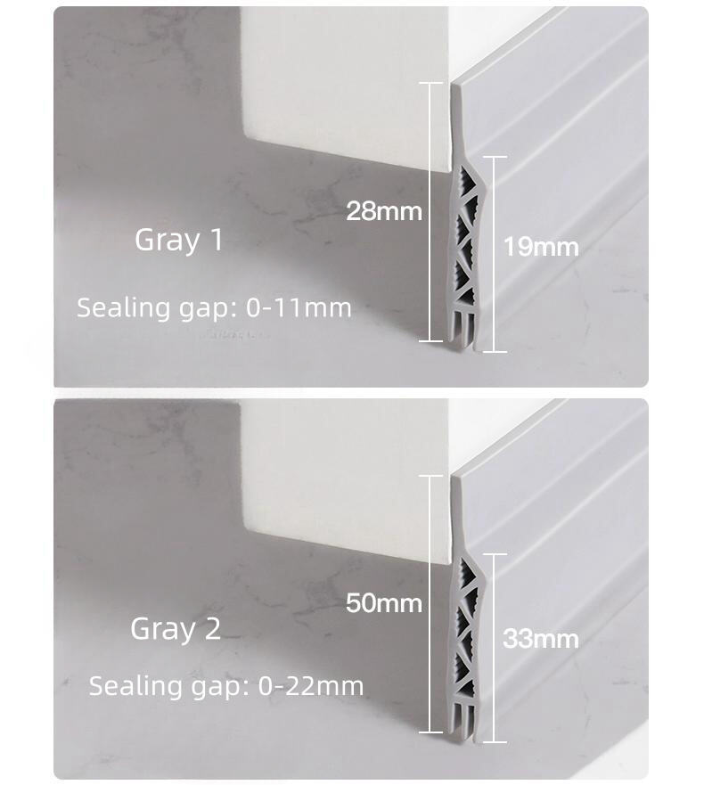 Adhesive door sealing strip for wooden door factory