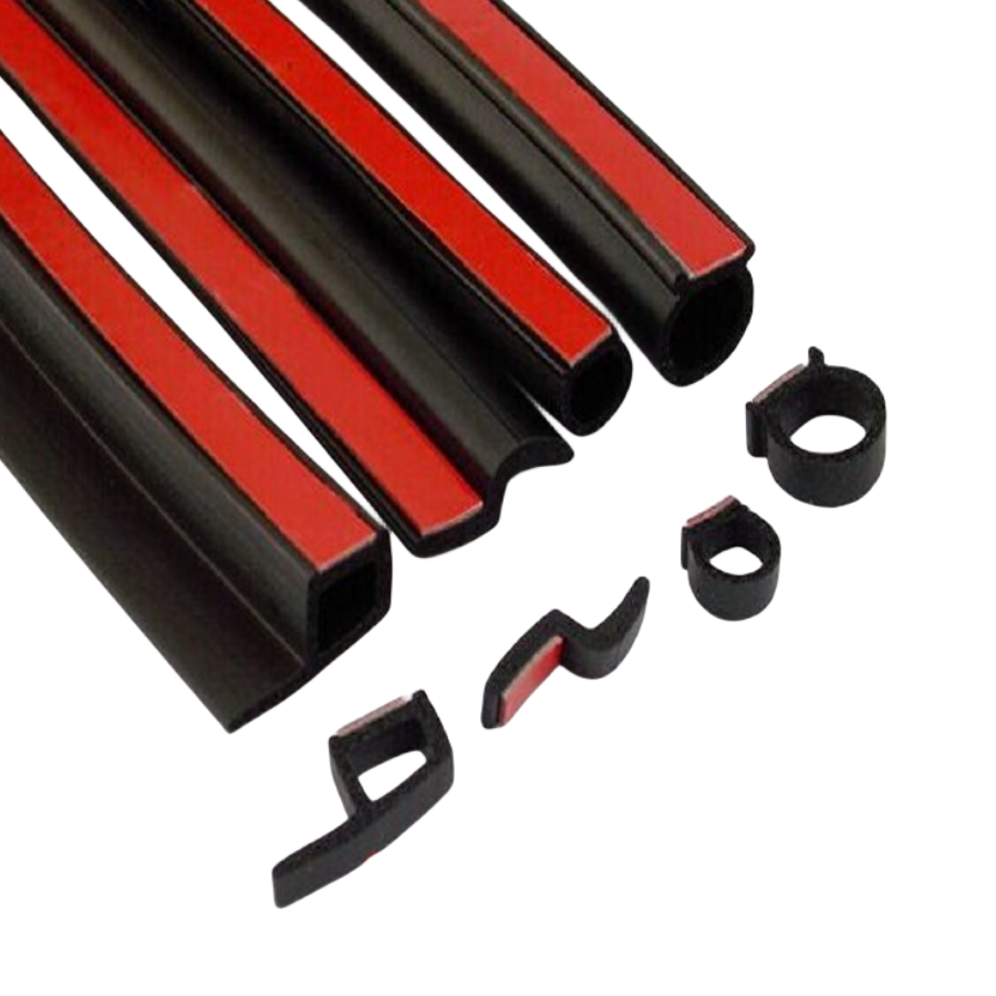 EPDM Soundproof Car Door Seal Rubber factory