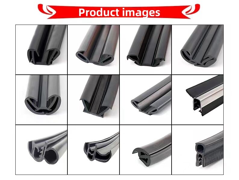 Car Window Rubber Flocked Weather Sealing Strip manufacture