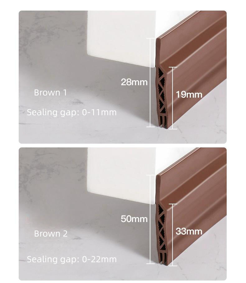 Adhesive door sealing strip for wooden door supplier