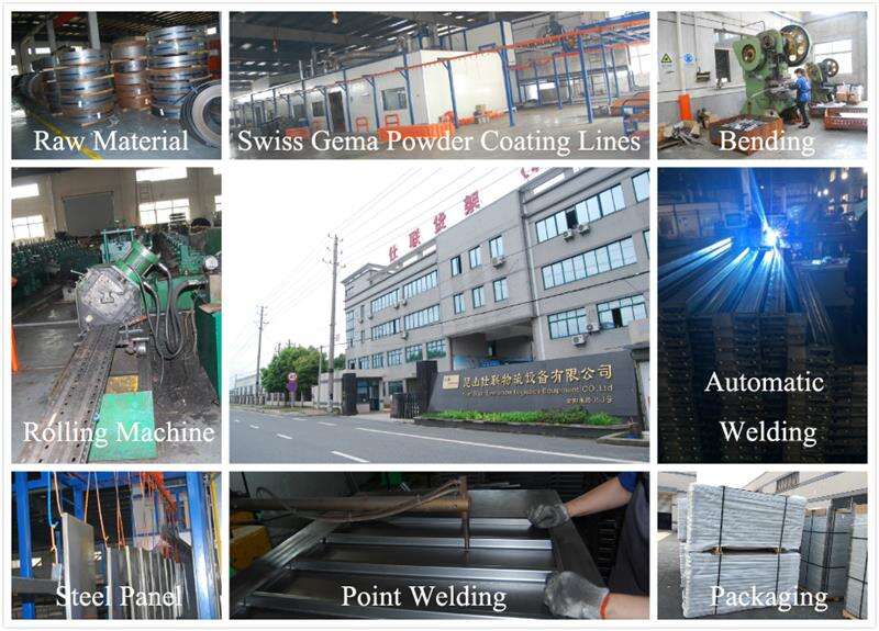 warehouse heavy weight pallet rack