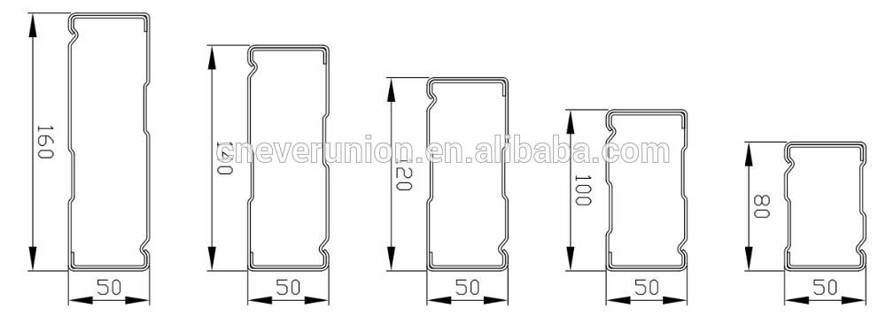 Heavy loading weight type rack system