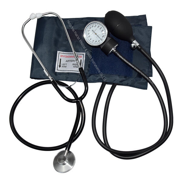 Conjunto de Esfigmomanómetro Aneroid y Estetoscopio de Confianza para Profesionales Médicos y Uso en el Hogar