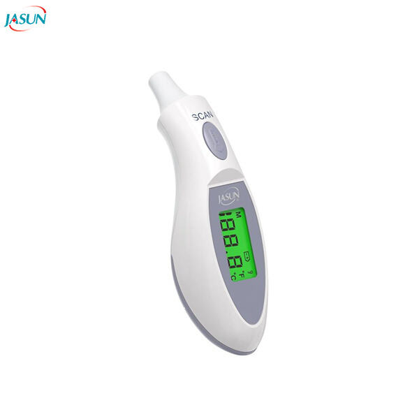 طريقة مريحة وصحية لقياس درجة الحرارة باستخدام مقياس حرارة الأذن الإلكتروني