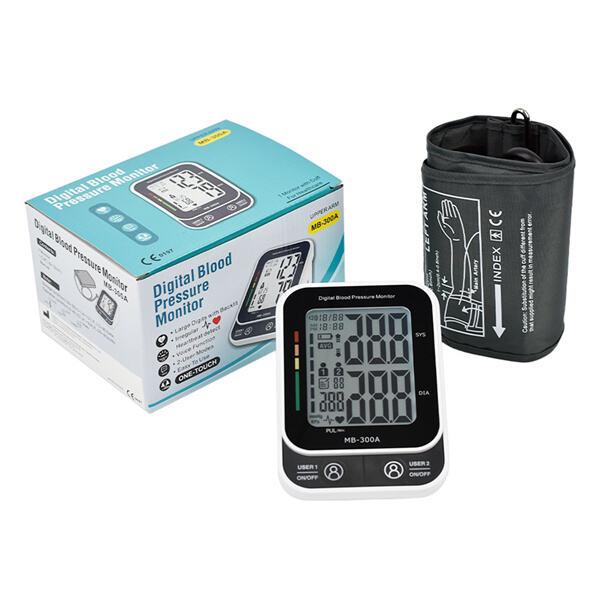 ¡Mantén tu cuerpo bajo control con una máquina de monitoreo de presión arterial cómoda!