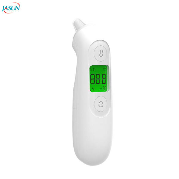 Verwendung von Thermometer-Sonde-Hüllen zu Hause.