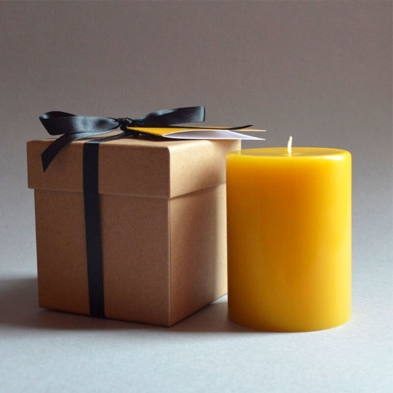 product custom logo large beeswax pillar candle scented and for christmas easter wholesale cheap from suppliers for home decoration-0