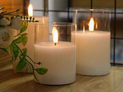 Tin candles: Durability meets elegance