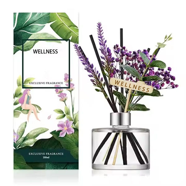 Enjoy the soothing scents of nature with a natural reed diffuser