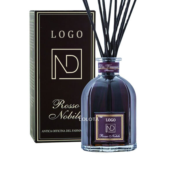 product wholesale customized  home decor luxury air freshener perfume colorful reed diffuser gift set for women with gift box-2