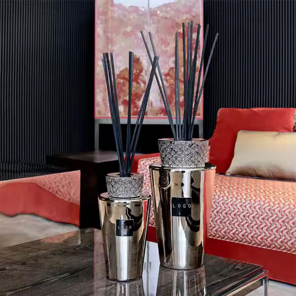 Enjoy a continuous scent release with a reed diffuser