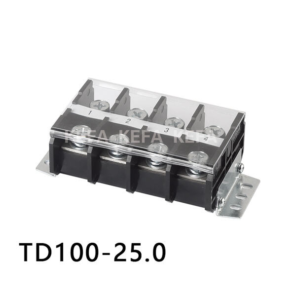 Troubleshooting simple problems in double row terminal blocks