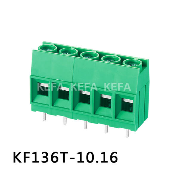 See how screw terminals enhance connectivity between different circuit board components.