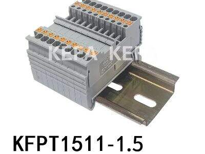 كتل طرفية للسكة القياسية: الحل المثالي لتوصيلات الكهرباء المنظمة