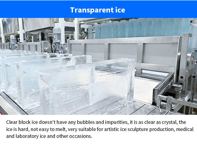 Transparent block ice machine large daily output of 5 tons supplier