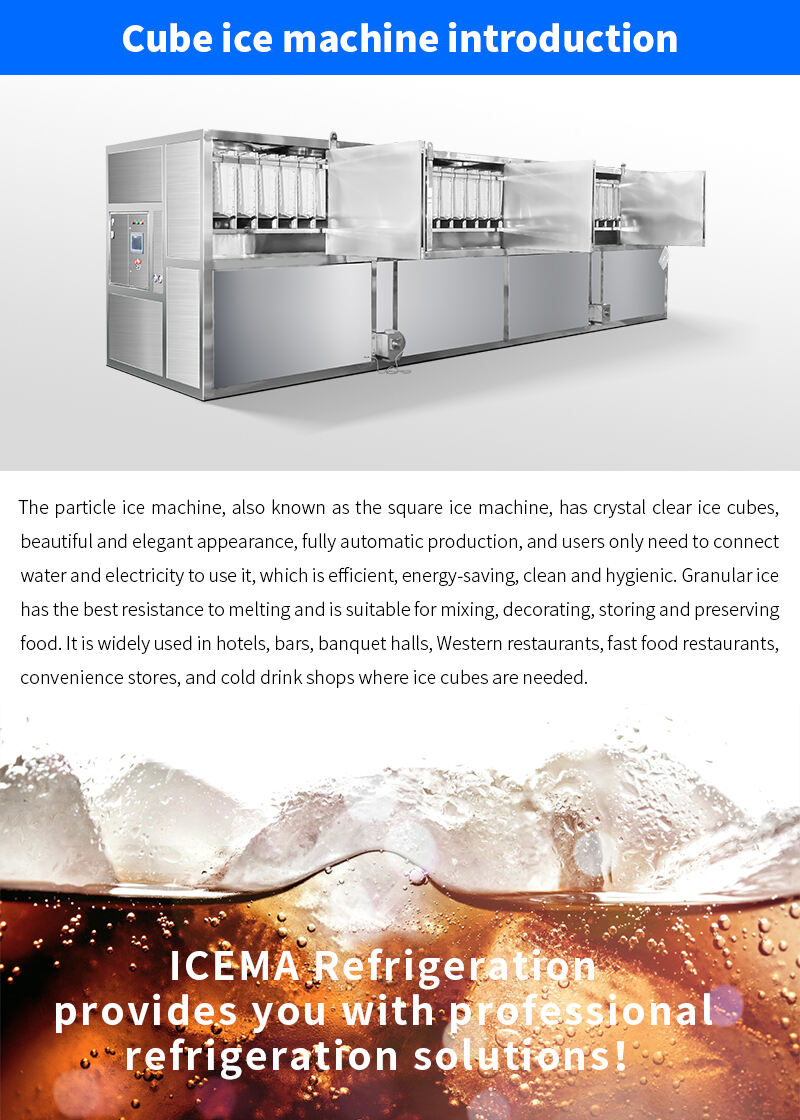 2T-10t commercial pellet ice machine price plus chiller packaging machine factory