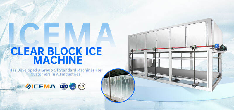 Transparent block ice machine large daily output of 5 tons factory