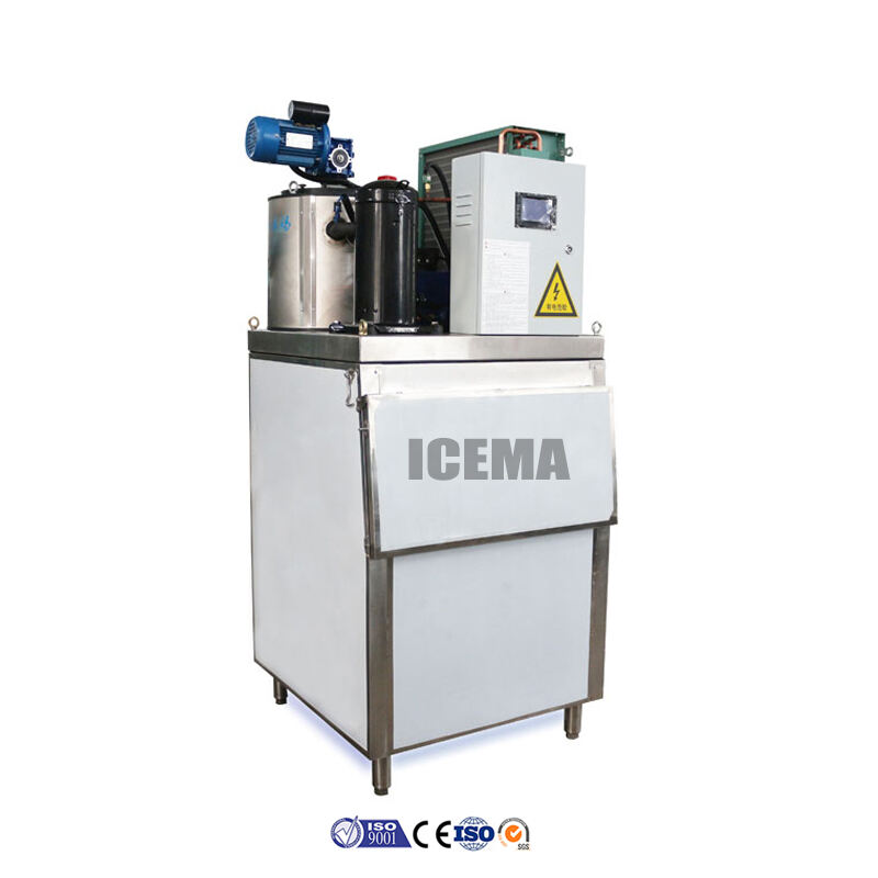 2T Flake Ice Making Machine With Ice Storage details