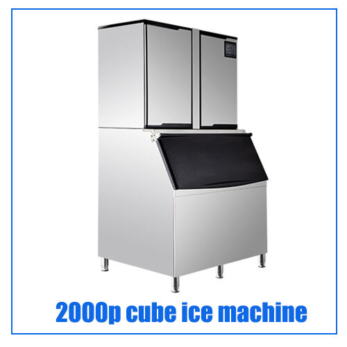 1 ton Compact Brine Tank Ice Block Making Machine factory