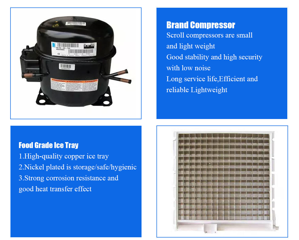 High Output 1 ton ice cube maker manufacture