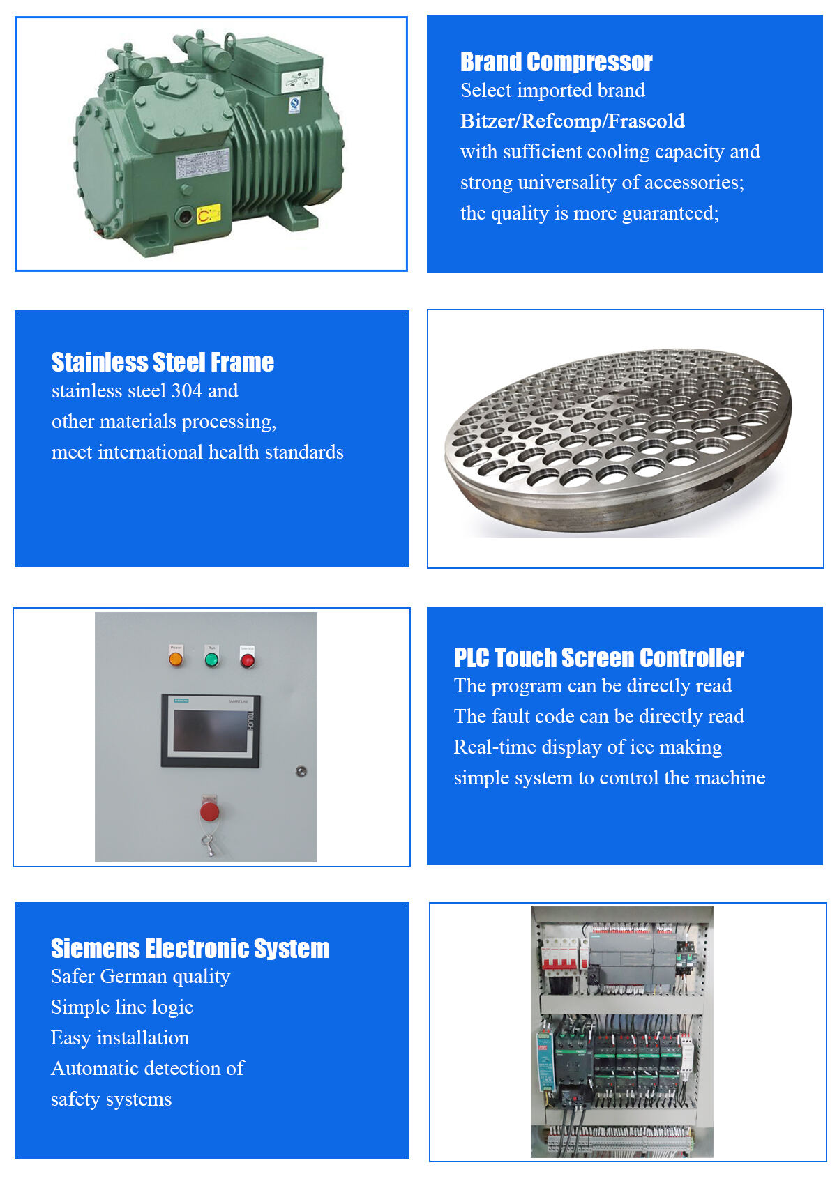 Μηχάνημα 5TON tube ice maker factor