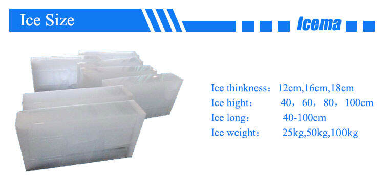 Large capacity ice block making machine factory