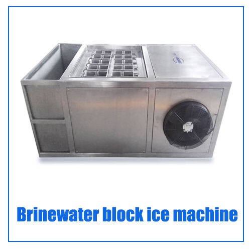 1 ton Compact Brine Tank Ice Block Making Machine supplier