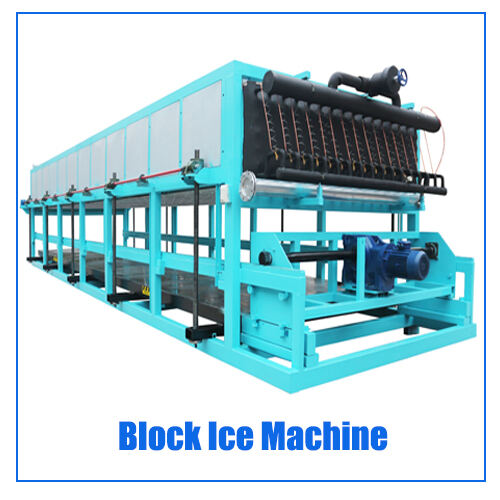 1 ton Compact Brine Tank Ice Block Making Machine factory