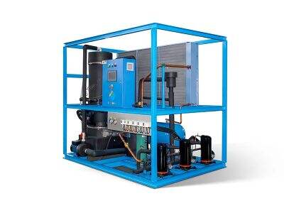 Block Ice Machines Designed for Concrete Cooling and Bulk Storage
